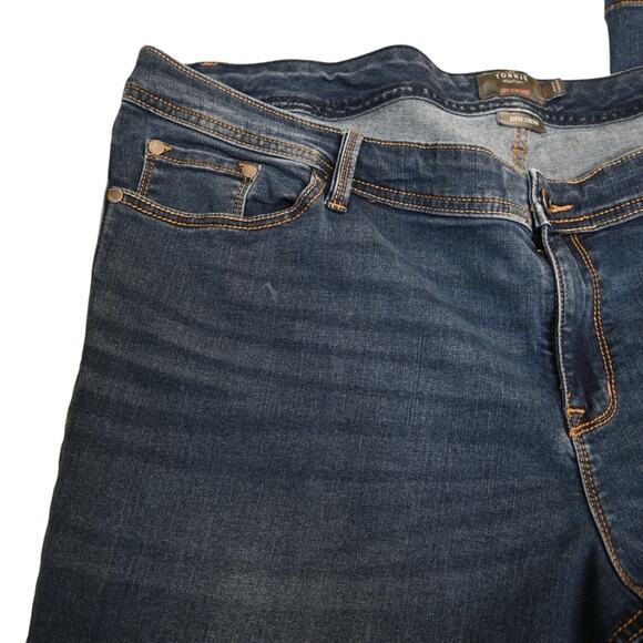 Torrid Women's 22 Plus Short Luxe Slim Boot Jean - Picture 6 of 11
